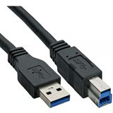 (&euro;1,78*/1m) 5.00m InLine USB3.0 Anschlusskabel USB 3.0 USB A