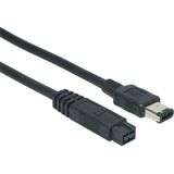 (€4,45*/1m) 2.00m Good Connections FireWire800 Anschlusskabel (€4,45*/1m) 2.00m Good Connections FireWire800 Anschlusskabel
