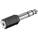 Good Connections Audioadapter 6.3mm Klinke Stecker Stereo auf 3.5mm Good Connections Audioadapter 6.3mm Klinke Stecker Stereo auf 3.5mm