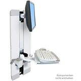 Ergotron 60-609-216 StyleView Vertical Lfit Wandhalterung weiss