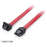 (€4,90*/1m) 1.00m Equip SATA 6Gb/s Anschlusskabel gewinkelt (€4,90*/1m) 1.00m Equip SATA 6Gb/s Anschlusskabel gewinkelt