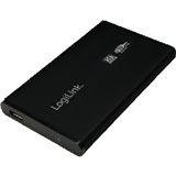LogiLink UA0106 2.5" (6,35cm) USB 3.0 schwarz