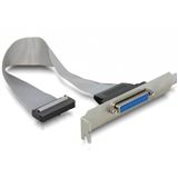 Delock Parallelport Slotblech f&uuml;r Geh&auml;use (84300)