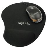 LogiLink Mouse Optical with Gel Wrist Mousepad USB schwarz LogiLink Mouse Optical with Gel Wrist Mousepad USB schwarz