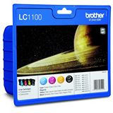 Brother Tinte LC1100 Value Pack LC-1100VALBP schwarz, cyan, magenta, Brother Tinte LC1100 Value Pack LC-1100VALBP schwarz, cyan, magenta,