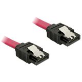 (€19,50*/1m) 0.20m Delock SATA 6Gb/s Anschlusskabel SATA Stecker (€19,50*/1m) 0.20m Delock SATA 6Gb/s Anschlusskabel SATA Stecker