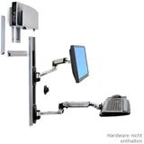 Ergotron 45-247-026 LX Wandmontagesystem Wandhalterung schwarz/silber Ergotron 45-247-026 LX Wandmontagesystem Wandhalterung schwarz/silber