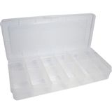 InLine Kleinteile Leerbox, 12 Fächer, Abmessungen: 260x115x40mm, InLine Kleinteile Leerbox, 12 Fächer, Abmessungen: 260x115x40mm,