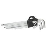 InLine Sechskant Schl&uuml;ssel-Set, lang, 9-teilig,