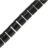 (&euro;1,69*/1m) InLine 10.00m Kabelschlauch 28mm Schwarz