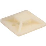 Befestigungssockel für Kabelbinder, 25x25mm, 10stk., Befestigungssockel für Kabelbinder, 25x25mm, 10stk.,