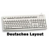 CHERRY Standard-Tastatur grau US-Layout