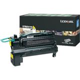 Lexmark Toner gelb Rück X792