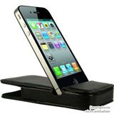 Inter-Tech PI-10024 Leder Tasche für iPhone 4/iPhone 4s schwarz Inter-Tech PI-10024 Leder Tasche für iPhone 4/iPhone 4s schwarz