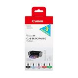 Canon Tinte CLI-8 Multipack 0620B027 schwarz matt, cyan photo,