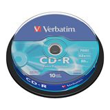 Verbatim CD-R 700 MB 10er Spindel (43437)