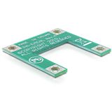 Delock Half-Size > Full-Size Konverter für Mini PCI Express Delock Half-Size > Full-Size Konverter für Mini PCI Express