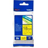 Brother TZE641 PTOUCH 18mm Y-B