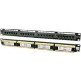 LogiLink 24 Port RJ-45 CAT 6 Patchpanel f&uuml;r 19" Rack