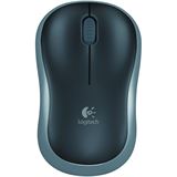 Logitech M185 USB dunkelgrau (kabellos)