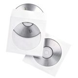 Fellowes GmbH 50er Pack CD-/DVD- Papierhüllen für Fellowes GmbH 50er Pack CD-/DVD- Papierhüllen für