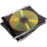 Fellowes GmbH 10er Pack CD Jewelcase schwarz Leerhülle für Fellowes GmbH 10er Pack CD Jewelcase schwarz Leerhülle für