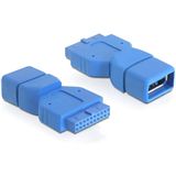 Delock 19 poliger USB 3.0 Adapter für 1x USB 3.0 Buchse (65288) Delock 19 poliger USB 3.0 Adapter für 1x USB 3.0 Buchse (65288)