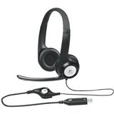 Logitech USB Headset H390 schwarz