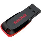 32 GB SanDisk Cruzer Blade rot/schwarz USB 2.0