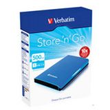 500GB Verbatim Store and Go Portable 53070 2.5" (6.4cm) USB 3.0