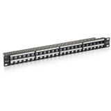 Equip Patchpanelrahmen 48Port RJ45, Kat.6 48,3cm (19) 1HE, ohne Equip Patchpanelrahmen 48Port RJ45, Kat.6 48,3cm (19) 1HE, ohne
