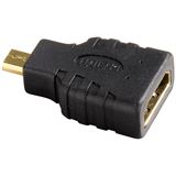 Hama Adapter HDMI-Buchse auf Micro HDMI Stecker Schwarz vergoldet Hama Adapter HDMI-Buchse auf Micro HDMI Stecker Schwarz vergoldet