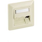 Equip 3x RJ45 Unterputzdose perlwei&szlig;