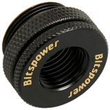Bitspower Adapter gerade 2x Innengewinde IG1/4" matt schwarz Bitspower Adapter gerade 2x Innengewinde IG1/4" matt schwarz