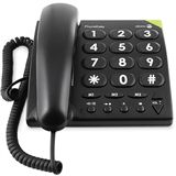 Doro Gro&szlig;tastentelefon PhoneEasy 311c schwarz