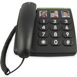 Doro Gro&szlig;tastentelefon PhoneEasy 331ph schwarz