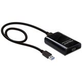 DELOCK Kabel Adapter USB3.0>HDMI mit Audio Adapter schwarz DELOCK Kabel Adapter USB3.0>HDMI mit Audio Adapter schwarz