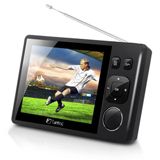 3.5" (8,90cm) Fantec LCD TV DTV-35 Tragbarer Fernseher DVB-T