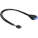 Delock USB 2.0 8pol Konverter f&uuml;r USB 3.0 19pol (83095)