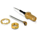 DeLOCK IPEX Stecker auf SMA Einbaubuchse 200mm