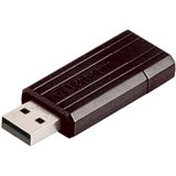 128 GB Verbatim Store `n` Go PinStripe schwarz USB 2.0