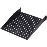 Digitus Fachboden 2HE 483x370x88mm, bis 20KG, schw, AM