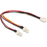 Delock Y-Kabel f&uuml;r 3-Pin Molex (89343)