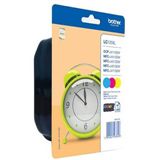 Brother Tinte LC-125XLRB Rainbow Kit LC125XLRBWBPDR cyan, magenta, Brother Tinte LC-125XLRB Rainbow Kit LC125XLRBWBPDR cyan, magenta,