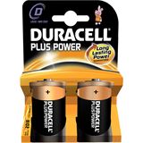 Duracell Plus Power LR20 Alkaline D Mono Batterie 1.5 V 2er Pack Duracell Plus Power LR20 Alkaline D Mono Batterie 1.5 V 2er Pack
