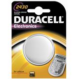 Duracell CR2430 Lithium Knopfzellen Batterie 3.0 V 1er Pack Duracell CR2430 Lithium Knopfzellen Batterie 3.0 V 1er Pack