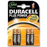 Duracell Plus Power LR03 Alkaline AAA Micro Batterie 1.5 V 4er Pack