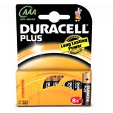 Duracell Plus Power LR03 Alkaline AAA Micro Batterie 1.5 V 8er Pack Duracell Plus Power LR03 Alkaline AAA Micro Batterie 1.5 V 8er Pack