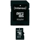 32 GB Intenso Value microSDHC Class 10 Bulk inkl. Adapter auf SD 32 GB Intenso Value microSDHC Class 10 Bulk inkl. Adapter auf SD