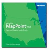 Microsoft Mappoint 2013 European Maps DVD